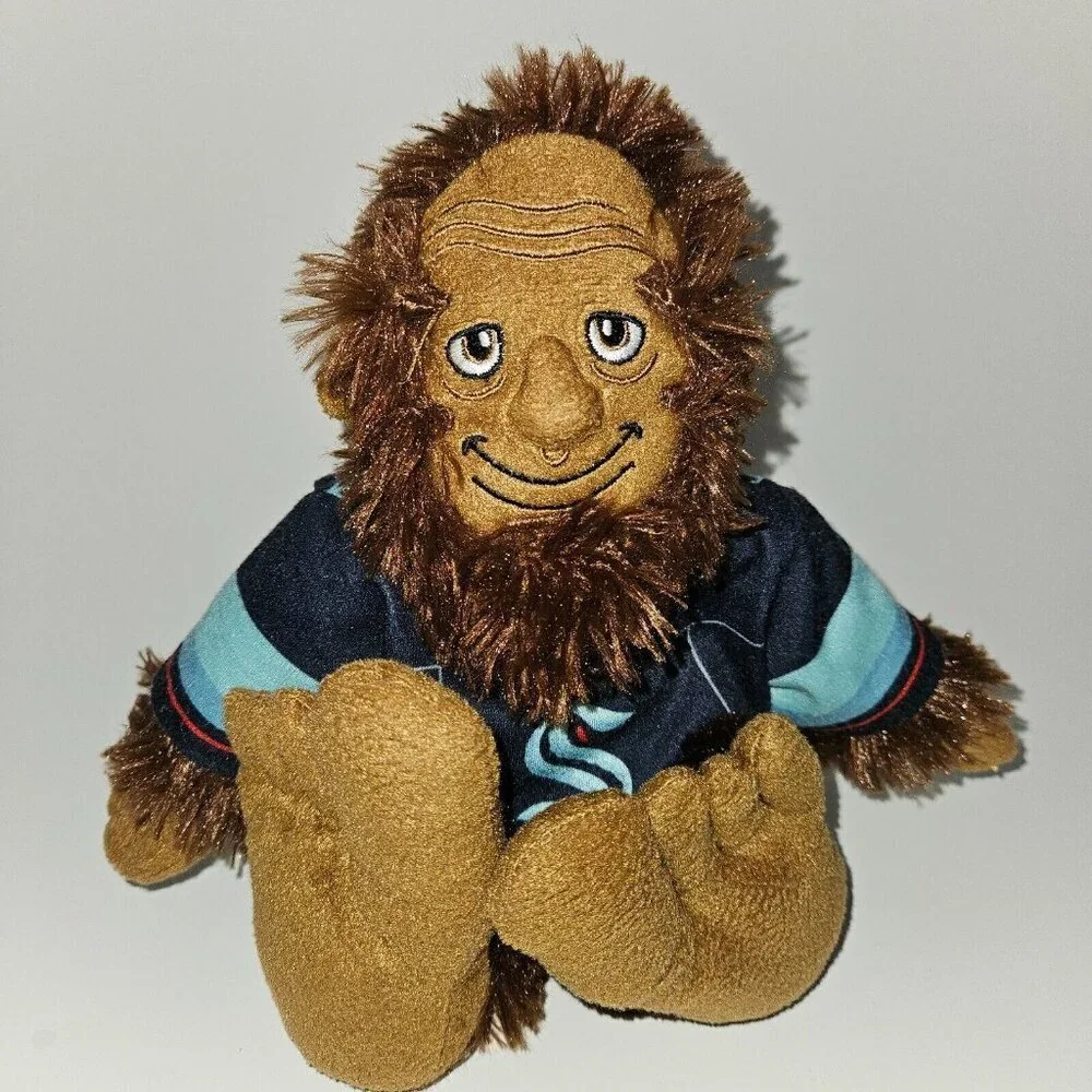 Seattle Kraken Tee Bigfoot Plush 9